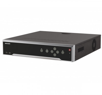 Видеорегистратор HIKVISION, каналов: 32, H.265+, 4x HDD, звук Да, порты: HDMI, USB, VGA, память: 40 ТБ, питание: AC 100-240 В, с РОЕ