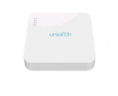 Видеорегистратор Uniview Uniarch, каналов: 8, H.265/H.264, 1x HDD, звук Да, порты: HDMI, 2x USB, VGA, память: 10 ТБ, питание: DC52V