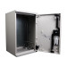 Шкаф электротехнический настенный Elbox EP, IP44, 400х400х250 мм (ВхШхГ), дверь: пластик, корпус: полиэстер, цвет: серый, (EP-400.400.250-1-IP44)