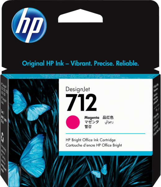 Картридж HP 3ED68A (№712) Magenta