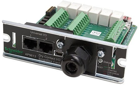 Карта APC, управление Dry Contact I/O, AP9613
