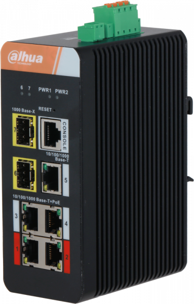 Коммутатор (свитч) Dahua DH-IS4207-4GT-120