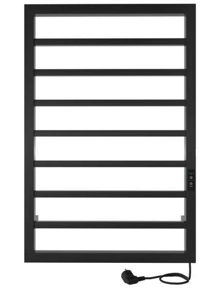 Электрический полотенцесушитель INDIGO Crete (el) 80/50 Черный муар