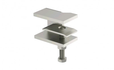 Фиксатор BETTERMANN, на винтах, для лестничных лотков, с прижимной пластиной, 32х5х88 (ШхВхД), нерж. сталь, покрытие: без покрытия, Тип: KLL 32 MD A2