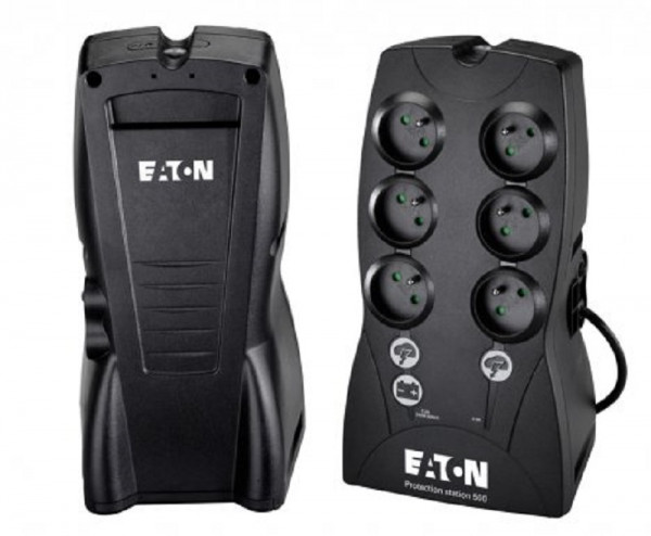 ИБП Eaton Protection Station, 500ВА, линейно-интерактивный, напольный, 304х137х155 (ШхГхВ), 230V,  однофазный, (66943)