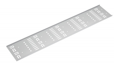 Организатор коммутационных шнуров Cabeus, 18HU, 810х150х10 мм (ВхШхГ), вертикальный, для шкафов, цвет: серый, (листовая сталь 1,3 мм)