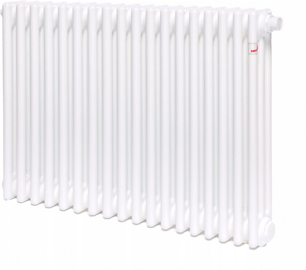 Стальной трубчатый радиатор 3-колончатый Zehnder Charleston Completto 3057/18/V001/RAL 9016