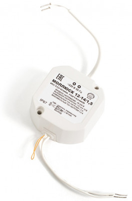 Источник питания Бастион, 1,5А, 12/14В, (Моллюск 12-14/1,5)