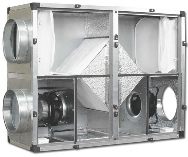 Приточно-вытяжная вентиляционная установка Эльф ЭКО 1700 EC с водяным догревом