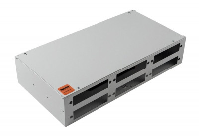 Кросс оптический 19'' FO-19R-2U-6xSLT-W140H42-48UN-GY