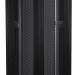 Шкаф серверный напольный Datarex, IP20, 42U, 2010х800х1000 мм (ВхШхГ), дверь: двойная распашная, перфорация, задняя дверь: перфорированная стенка, боковая панель: сплошная съемная, разборный, цвет: чёрный, (DR-753541)