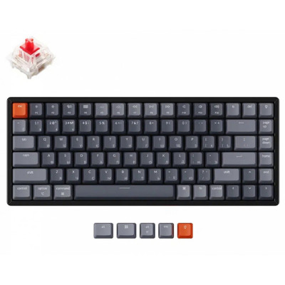 Беспроводная механическая ультратонкая клавиатура Keychron K2 Gateron RGB Red Switch