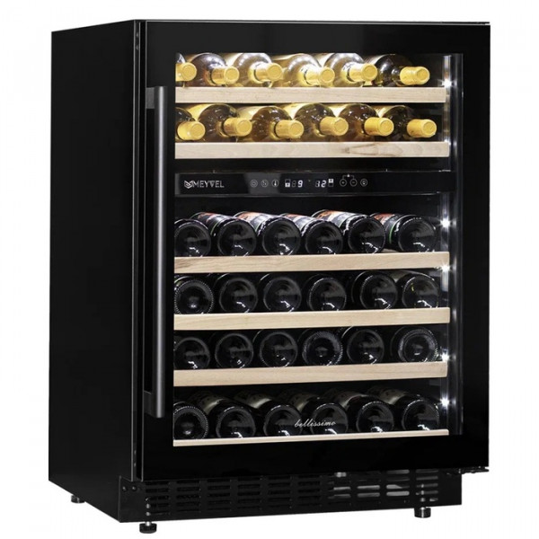 Встраиваемый винный шкаф 22-50 бутылок MEYVEL MV46PRO-KBT2