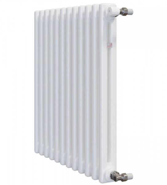 Стальной трубчатый радиатор 2-колончатый Zehnder Charleston 2056/12/1270/RAL 9016