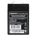 Аккумулятор для ИБП IPPON, 100х70х47 мм (ВхШхГ),  Необслуживаемый свинцово-кислотный,  6V/4,5 Ач, цвет: чёрный, (769317)