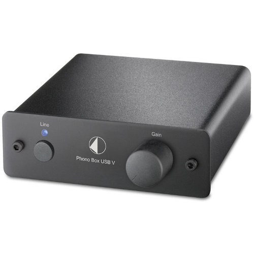 Фонокорректор Pro-Ject Phono Box USB V Black