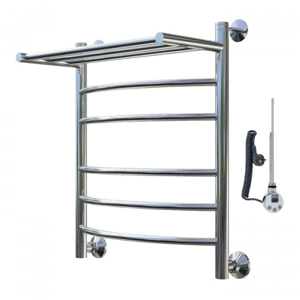 Электрический полотенцесушитель Тругор Приоритет эл ТЭН 2 П 60*40 (ЛЦ2)