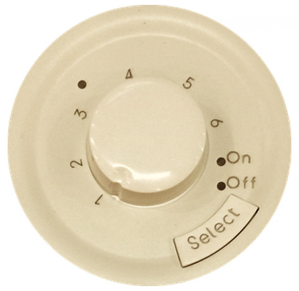 Лицевая панель для выключателя Legrand Celiane, 70х58 мм (ВхШ), с индикацией, кол-во клавиш: 1, Кнопка поворотная, цвет: слоновая кость, (LEG.066298)