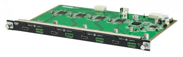 Сетевая карта Aten, портов: 4, HDMI (Type A), (VM7804-AT)