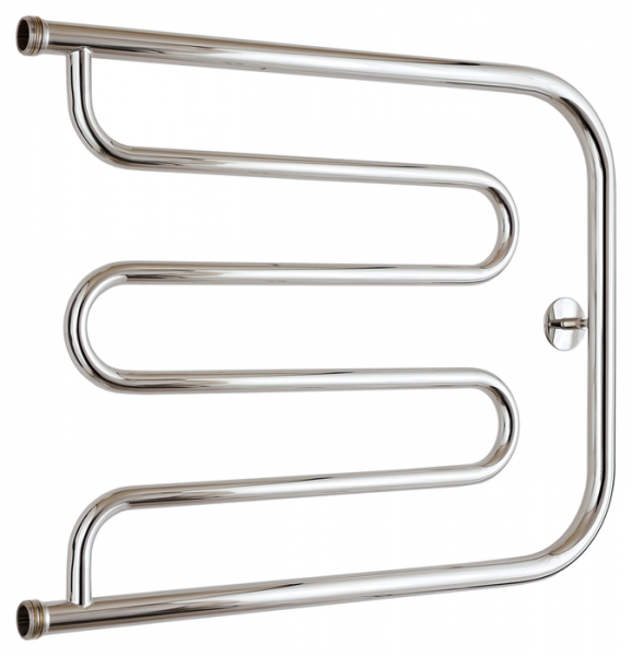 Водяной полотенцесушитель СТИЛЬЕ ПС ТАНДЕМ 500х650 резьба-сгон 1