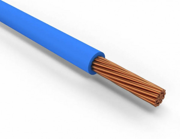 Провод установочный ПуГВнг(А)-LS 1х0,50 син. ГОСТ ККЗ