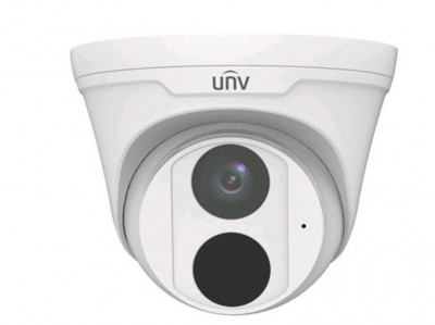 Сетевая IP видеокамера Uniview, купольная, универсальная, 4Мп, 1/3’, 2688×1520, 20к/с, ИК, цв:0,01лк, об-в:4мм, IPC3614SR3-ADPF40-F-RU