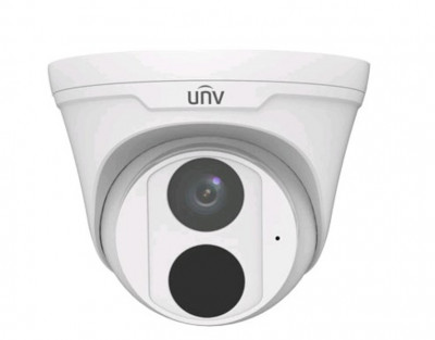 Сетевая IP видеокамера Uniview, купольная, универсальная, 4Мп, 1/3’, 2688×1520, 25к/с, ИК, цв:0,005лк, об-в:4мм, IPC3614LE-ADF40K-RU