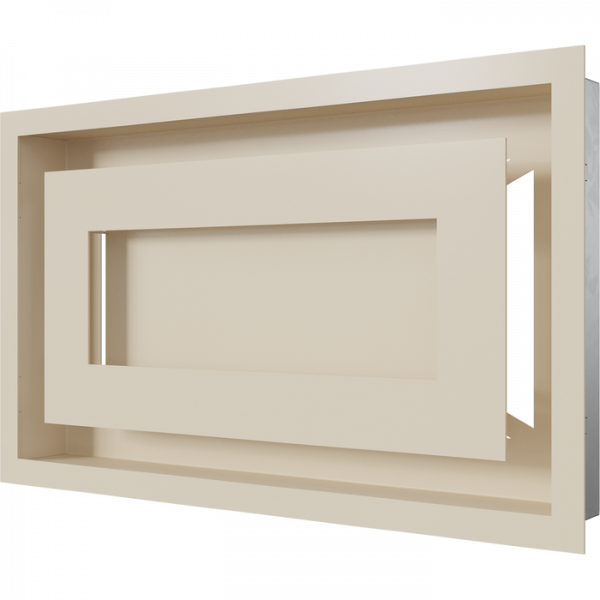 Вентиляционная решетка Kratki WIND Бежевая 22х37