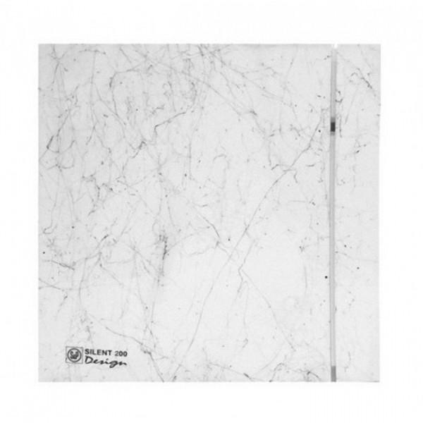 Вытяжка для ванной диаметр 120 мм Soler & Palau SILENT-200 CZ MARBLE WHITE DESIGN - 4C (230V 50)