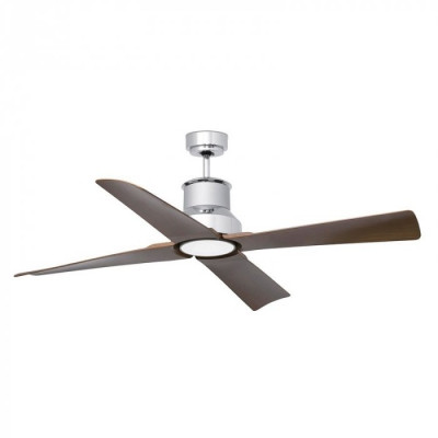 Вентилятор с подсветкой Faro Winche Cromo 1L (33482-8)