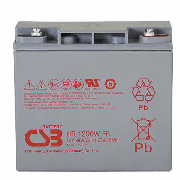 Аккумулятор герметичный свинцово-кислотный CSB HR 1290W