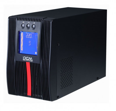 ИБП Powercom Macan MAC, 3000ВА, шнур 1.8 метра, онлайн, напольный, 191х406х327 (ШхГхВ), 220-240V,  однофазный, Ethernet, (MAC-3000)