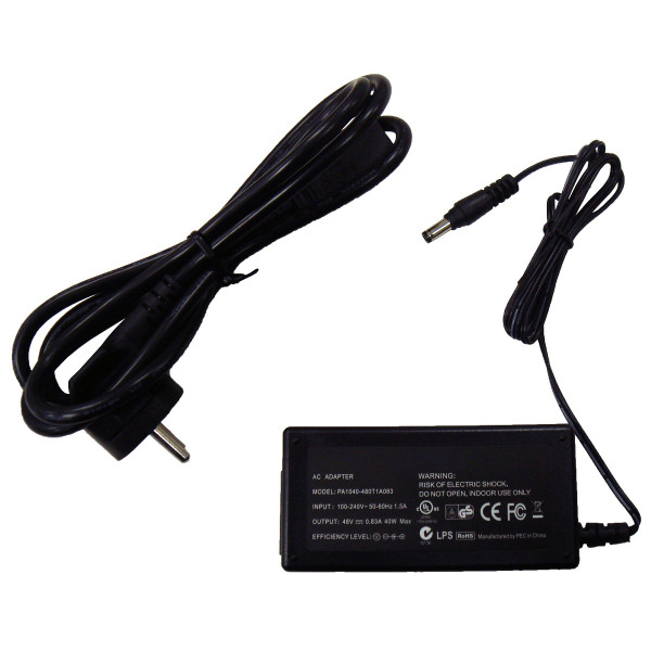 Блок питания SC&T, 1.2 м, DC48V, 0,83A, (SWP480830 (DC48V/40W))