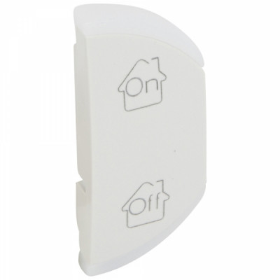 Лицевая панель Legrand Celiane, 70х58 мм (ВхШ), кол-во клавиш: 1, правая "On/Off", цвет: белый, (LEG.068156)