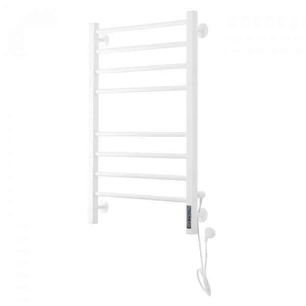 Электрический полотенцесушитель Domoterm DMT Куба П8 500x800 БЕЛ EK R