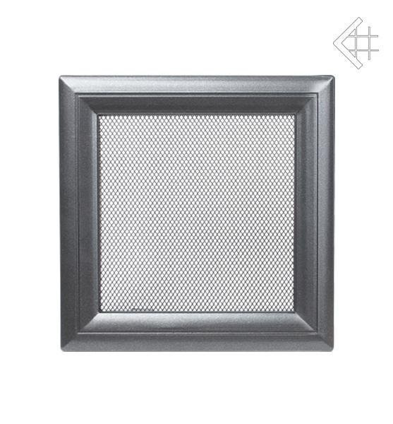 Вентиляционная решетка для камина Kratki 22х22 Оскар графитовая 22OG