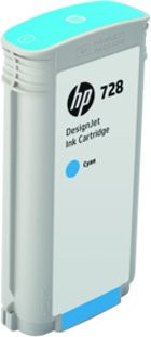 Картридж HP F9J67A (№728) Cyan