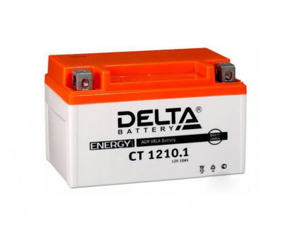 Аккумулятор для ИБП Delta Battery CT, 93х86х150 мм (ВхШхГ),  необслуживаемый свинцово-кислотный,  12V/10 Ач, (CT 1210.1)