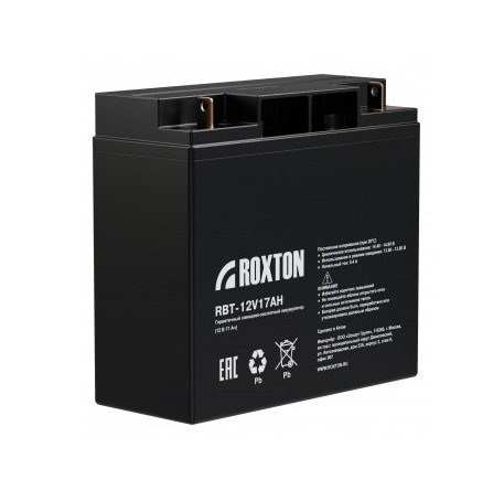 Аккумулятор герметичный свинцово-кислотный RBT-12V17AH