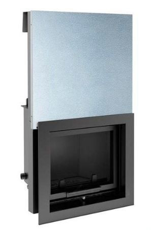 Фронтальная дровяная топка Kratki Antek/PW/8/G/W(гильотина)