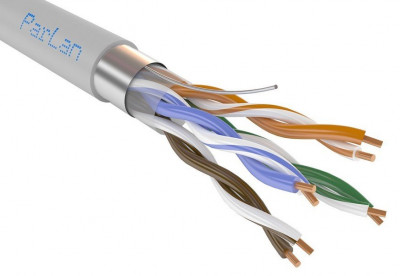 Кабель «витая пара» (LAN) для структурированных систем связи ParLan F/UTP Cat5e PVCLS нг(А)-FRLS 2х2х0,52