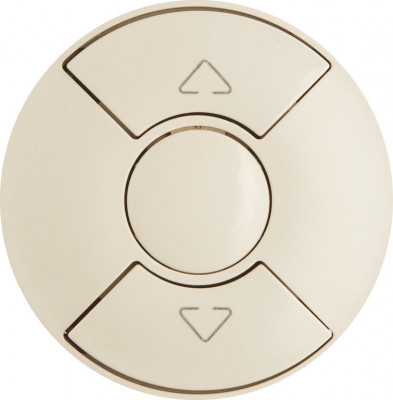 Лицевая панель Legrand Celiane, 145х95 мм (ВхШ), кол-во клавиш: 2, для ролл ставней, символ "стрелки", цвет: слоновая кость, (LEG.066290)