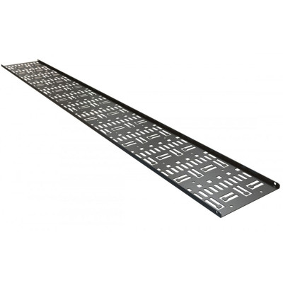 Организатор коммутационных шнуров Hyperline CDV, 47HU, 2090х150х9 мм (ВхШхГ), вертикальный, для шкафов, цвет: чёрный, (перфорированный)