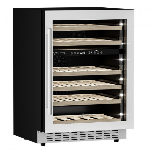 Встраиваемый винный шкаф 22-50 бутылок MEYVEL MV46PRO-KWT2