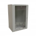Шкаф телекоммуникационный настенный WRline TW, 19", 18U, 900х600х450 мм (ВхШхГ), дверь: стекло, боковая панель: сплошная несъемная, разборный, цвет: серый