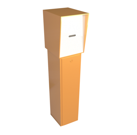 Картоприемник ARGO CR-04P (оранжевый)