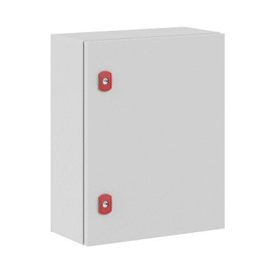 Шкаф электротехнический настенный DKC ST, IP66, 500х400х200 мм (ВхШхГ), дверь: металл, корпус: сталь листовая, цвет: серый, без монтажной панели, (R5ST0542WMP)