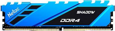 Оперативная память 16Gb DDR4 2666MHz Netac Shadow Blue (NTSDD4P26SP-16B)