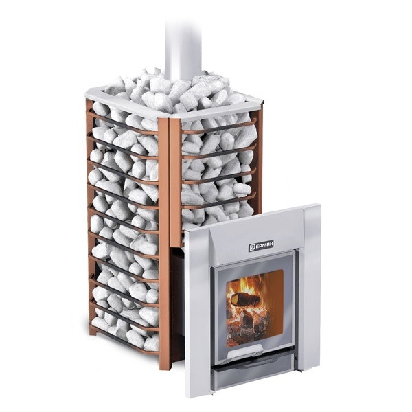 Дровяная печь Ермак 12 Сетка-Премиум Нерж