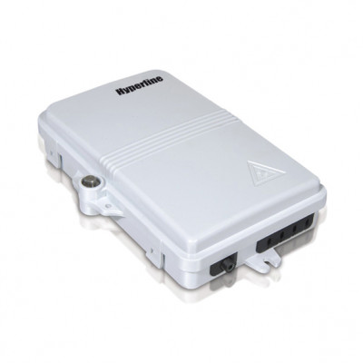 Бокс оптический Hyperline FO-WBI, портов: 4, SC/LC (duplex), до 4 хОВ, 1U, 40х186х116 мм (ВхШхГ), (FO-WBI-4A-GY)